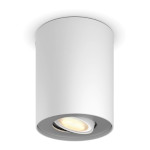 Hue white ambiance Pillar spotlight with Bluetooth (white) + dimmer switch