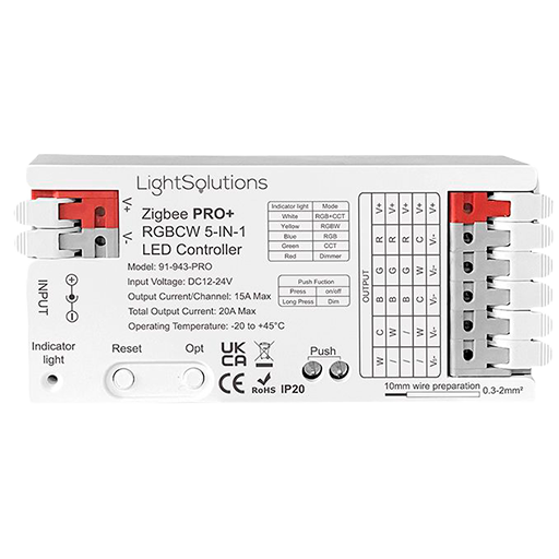 Light Solutions 91-943-PRO-RGBCW