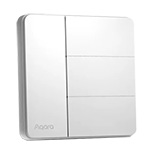 Smart wall switch Z1 (triple rocker) by Aqara